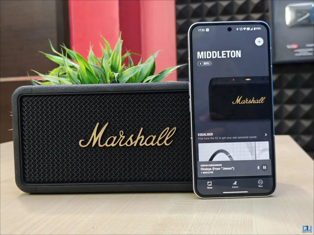 Marshall Bluetooth app for Middleton