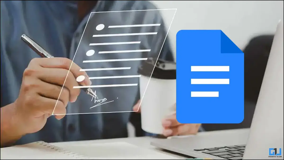 Add Digital Signature in  Google Docs