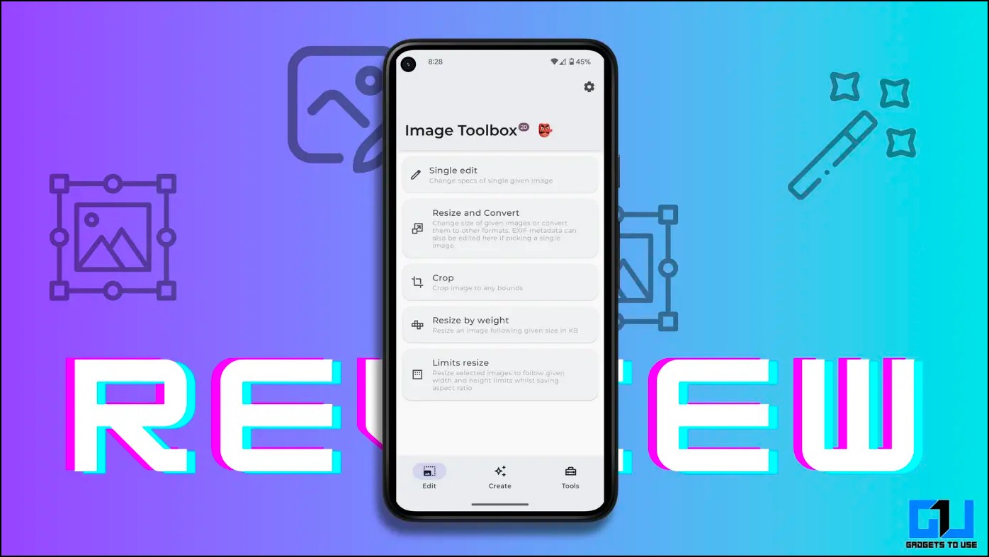 Image toolbox review