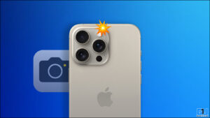 Force Flash on iPhone for photos and videos