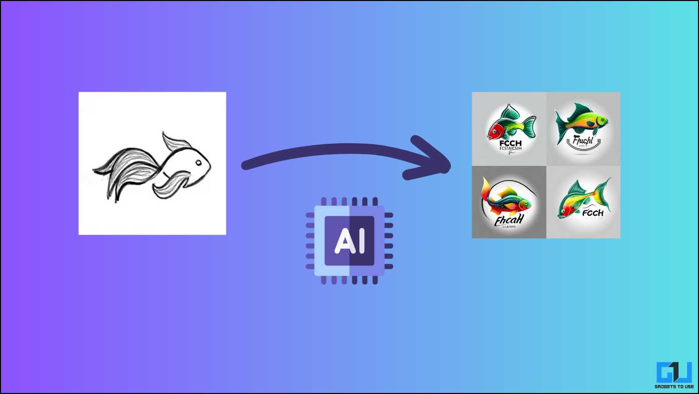 Convert sketch to AI Logo.