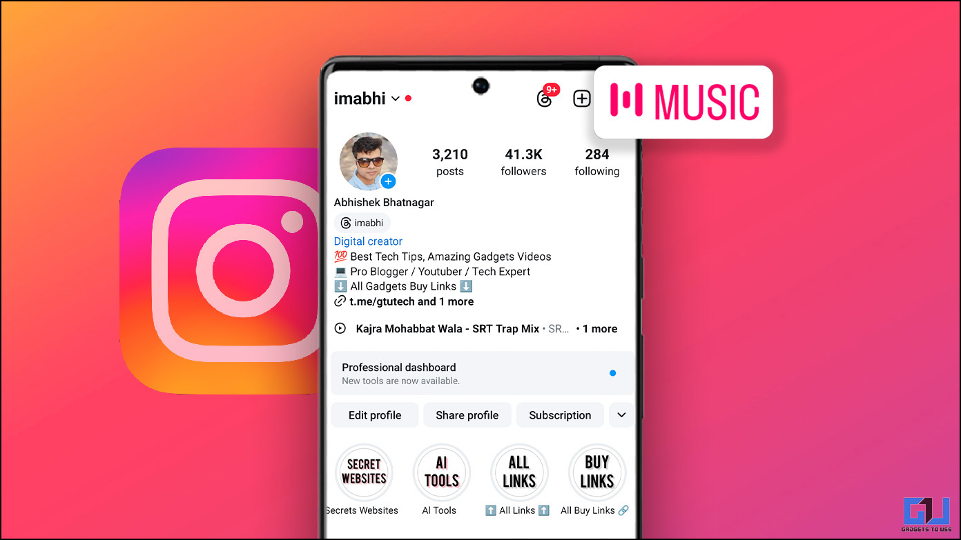 Cómo agregar una canción en tu perfil de Instagram