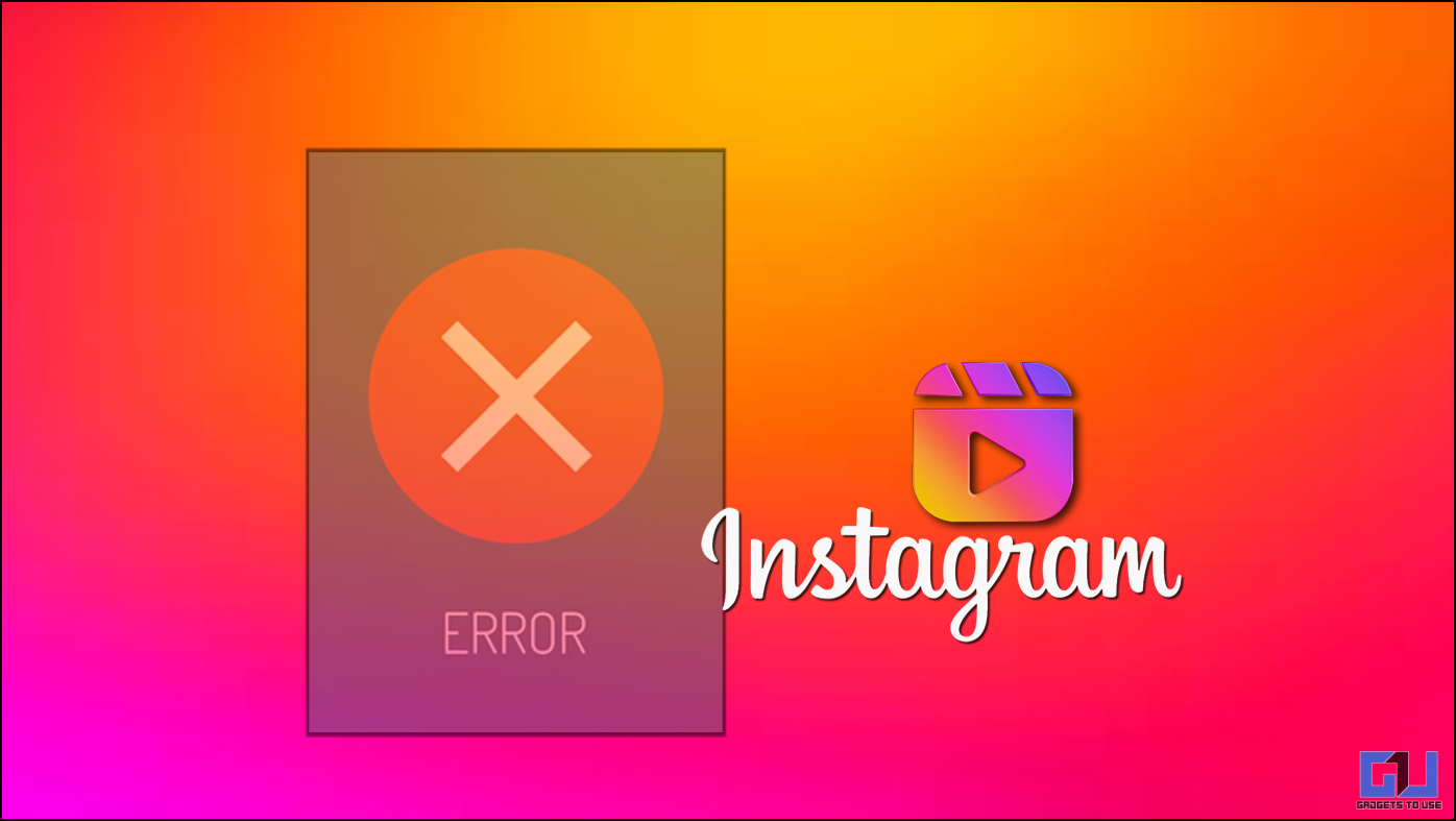How to Fix Instagram Reels error while posting