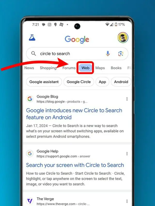 Web Filter Feature on Google Search