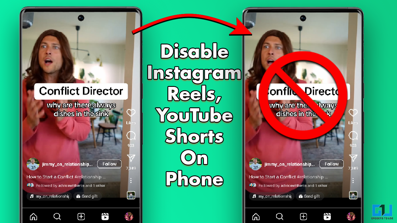 How To Disable Instagram Reels, YouTube Shorts on your Phone