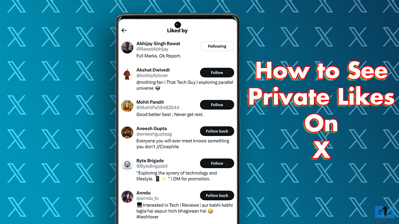 How to see Private Likes on X?