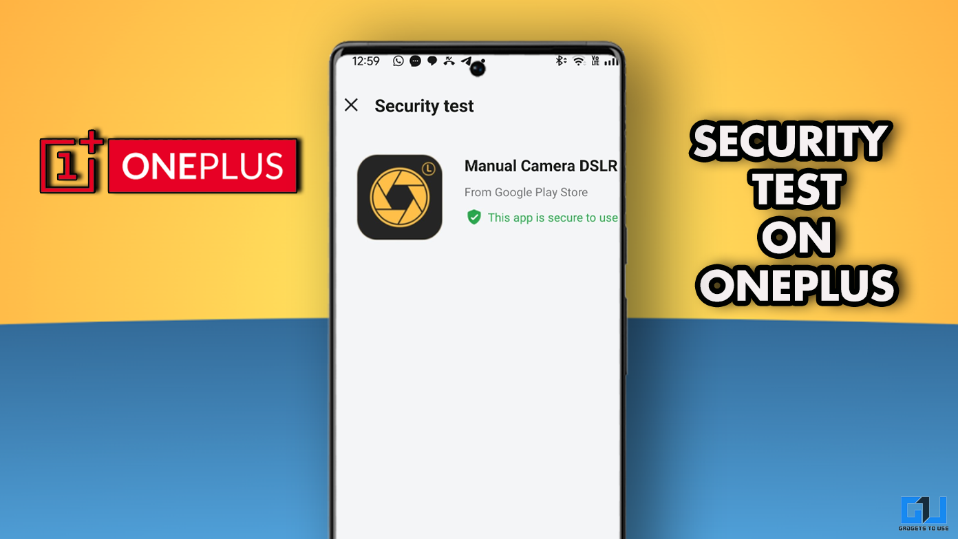 Disable App Security Test on OnePlus Phone For Newly Installed Apps