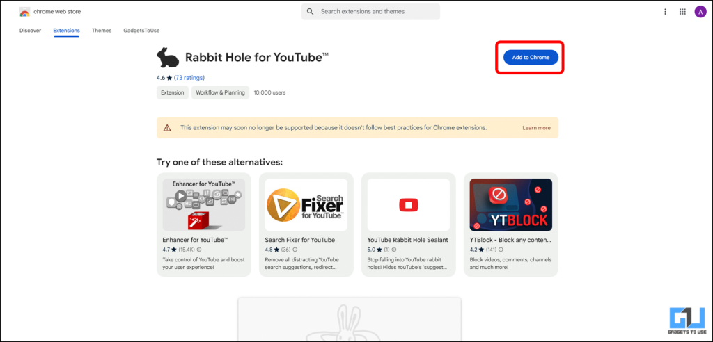 Remove YouTube addiction with this extension