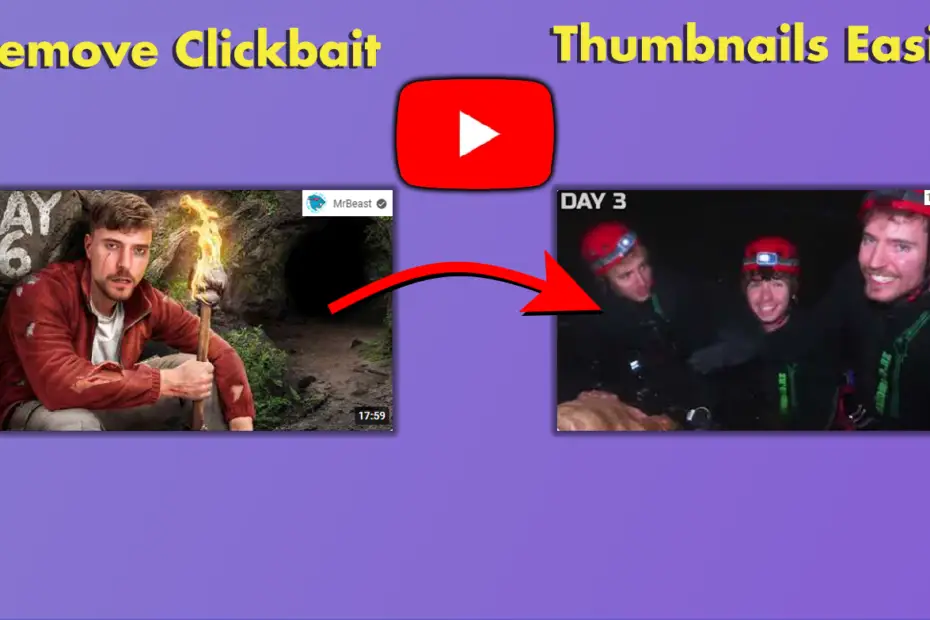 Remove Clickbait Thumbnails on Youtube