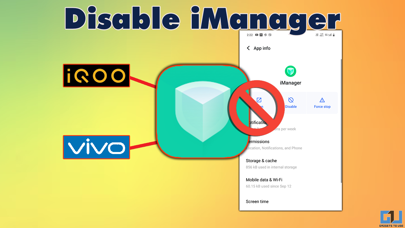 2 Ways to Disable iManager in Vivo or iQoo Phones