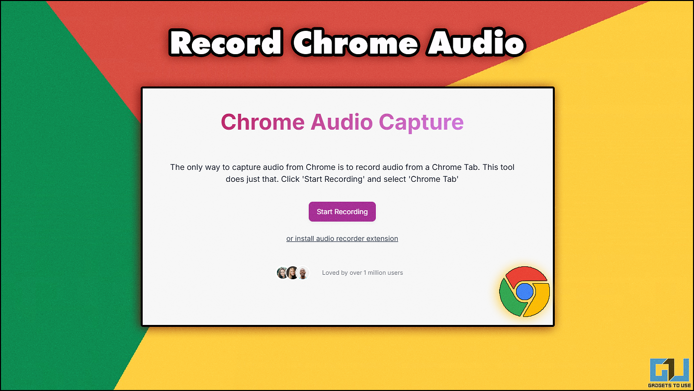 4 formas de grabar audio desde la pestaña Chrome o cualquier sitio web