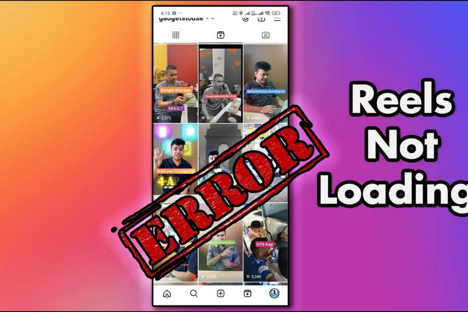 How to Fix Insta Reel Not Playing on Mobile Data