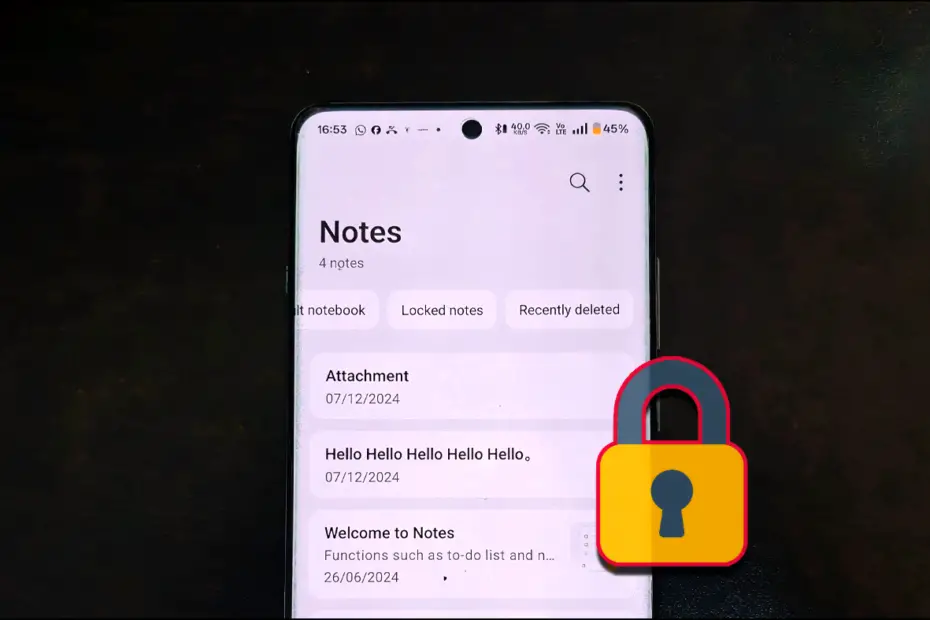 How to Save Locked Notes with Password on OnePlus Phones