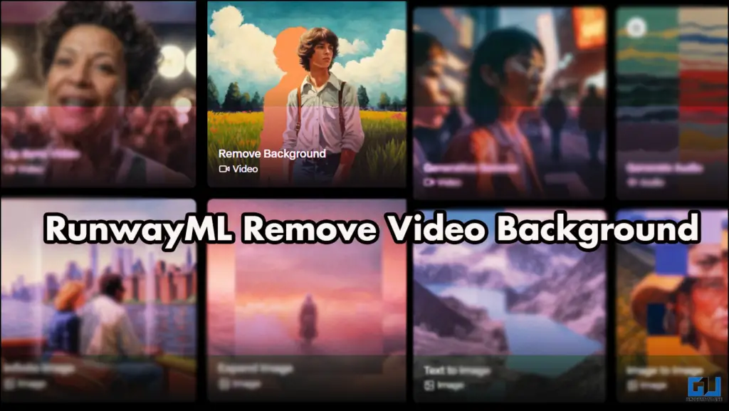 How to Remove Video Background using Runway ML