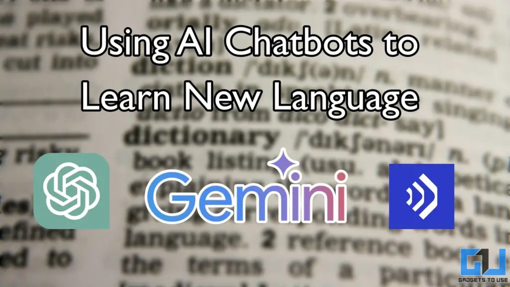 Using AI tools to learn a new language