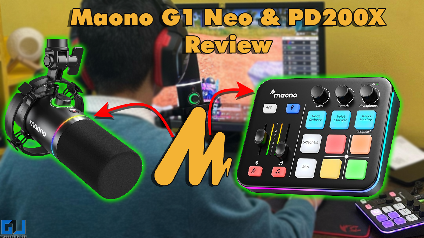 Maono Caster G1 Neo & PD200X Review