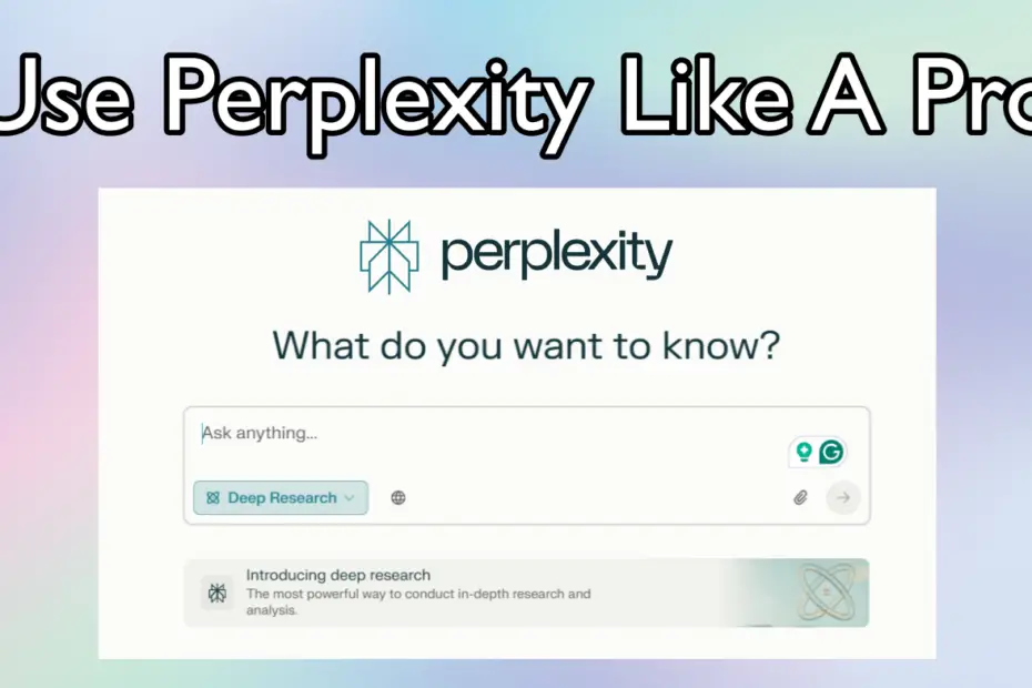 best perplexity settings