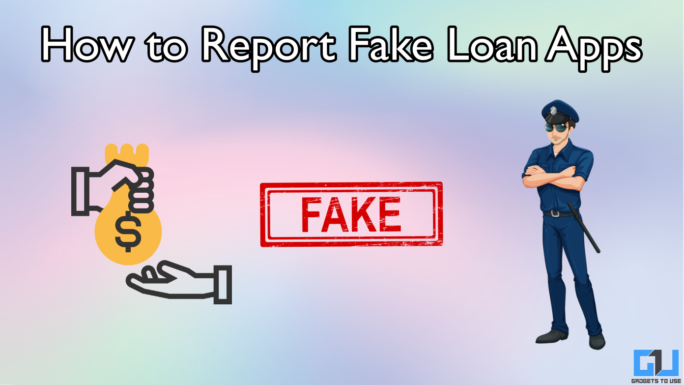 how to report fake loan apps