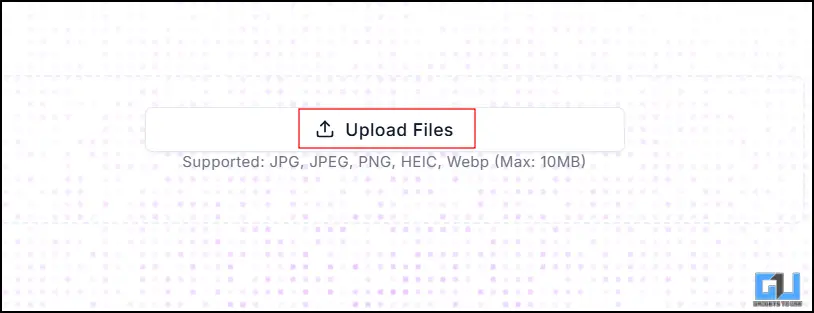 Upload Files icon