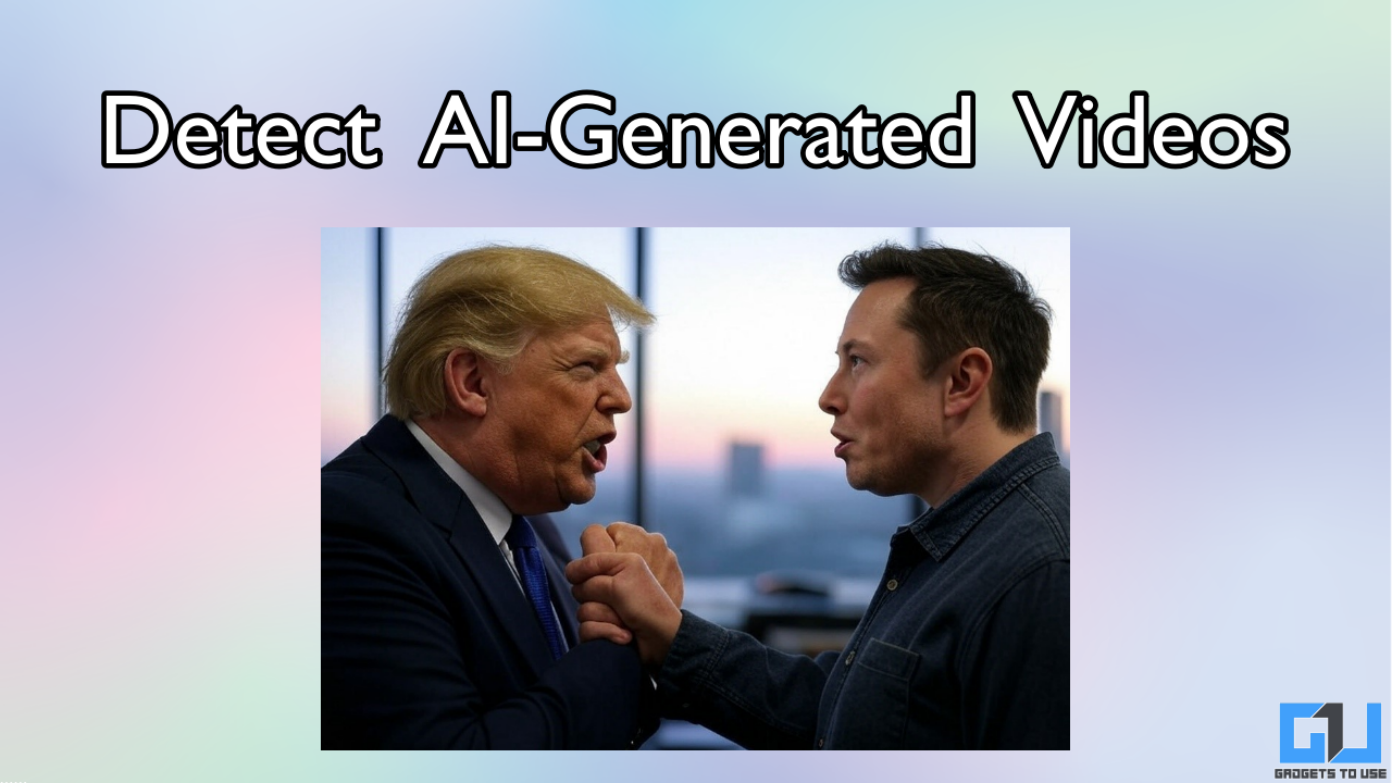 detect fake ai generated videos