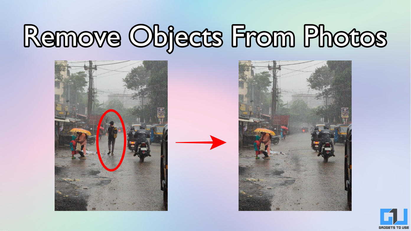 remove objects from photos