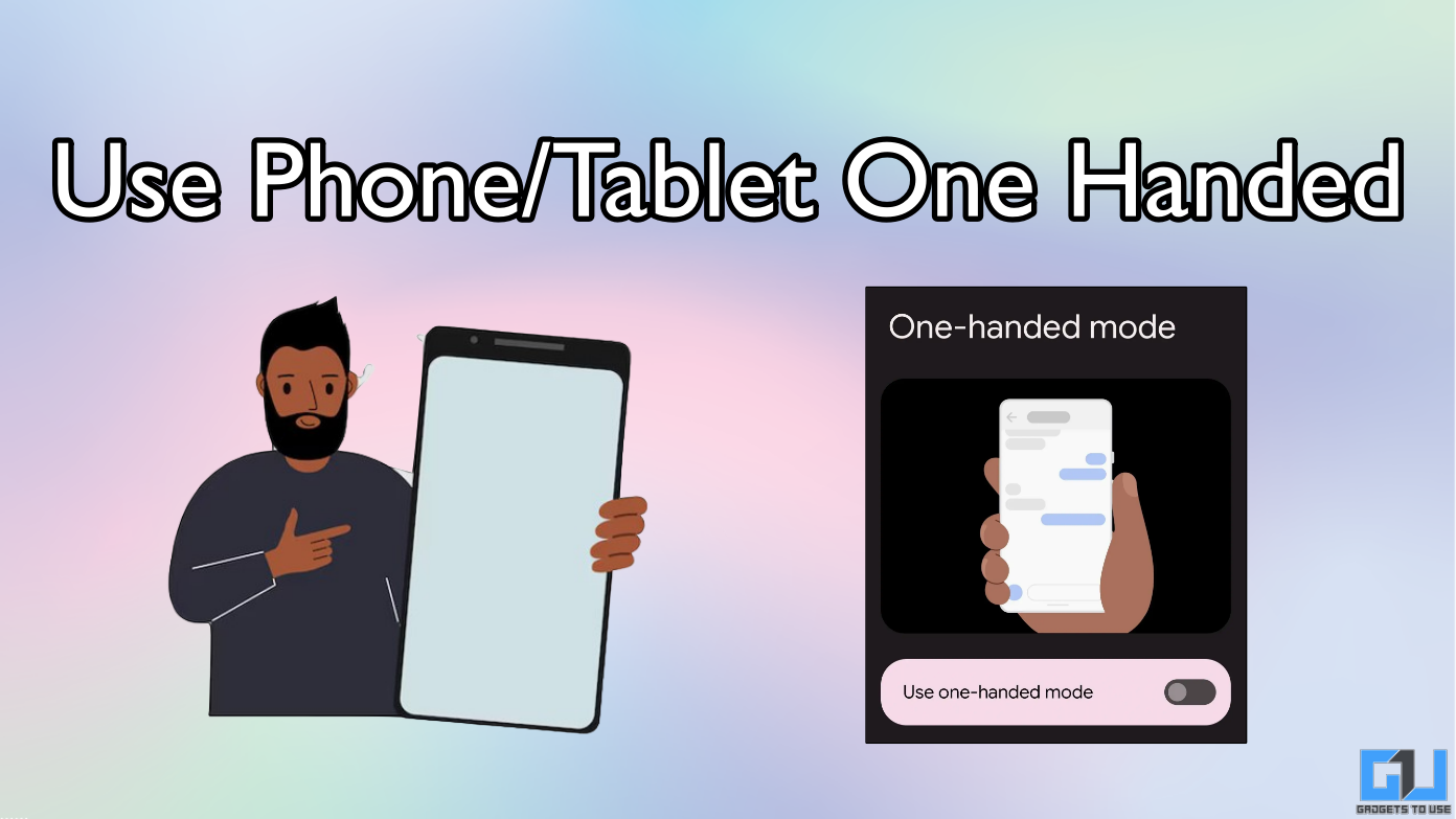 use large phone tablet one handed