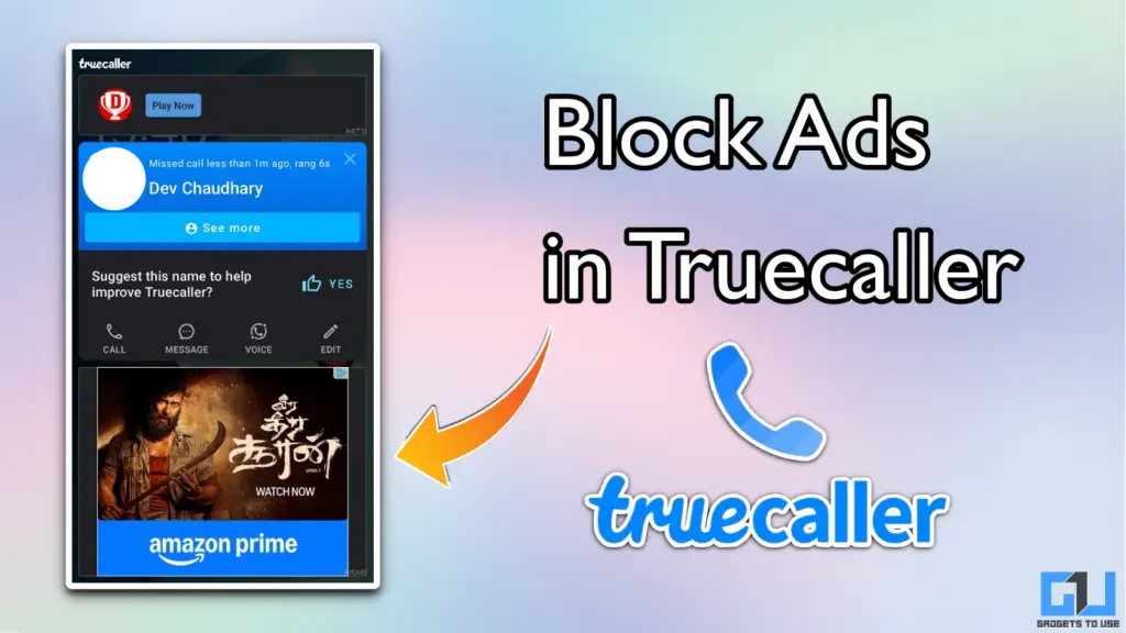 block ads in truecaller