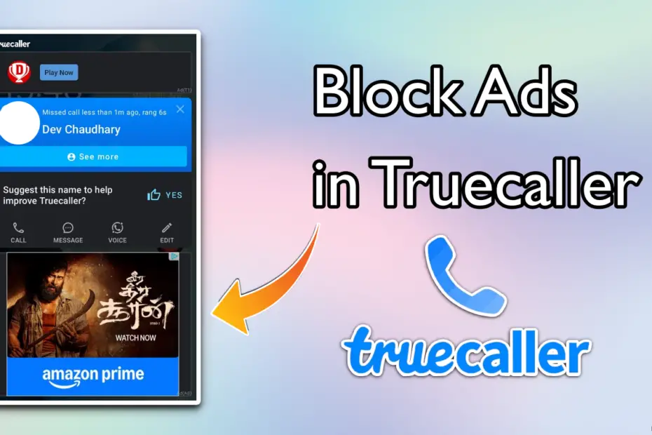 block ads in truecaller