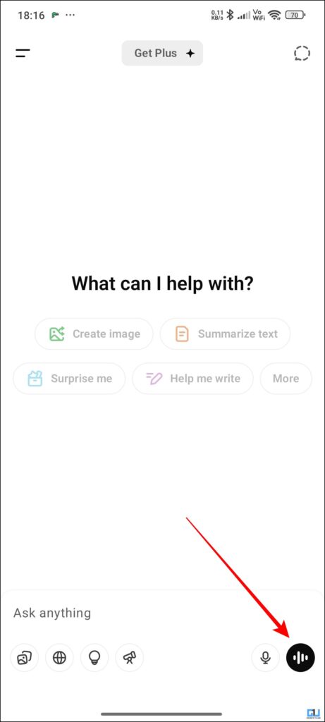 Advanced voice icons