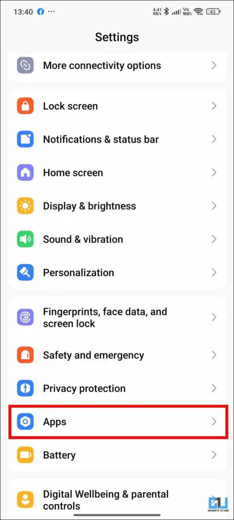 Applications in Settings