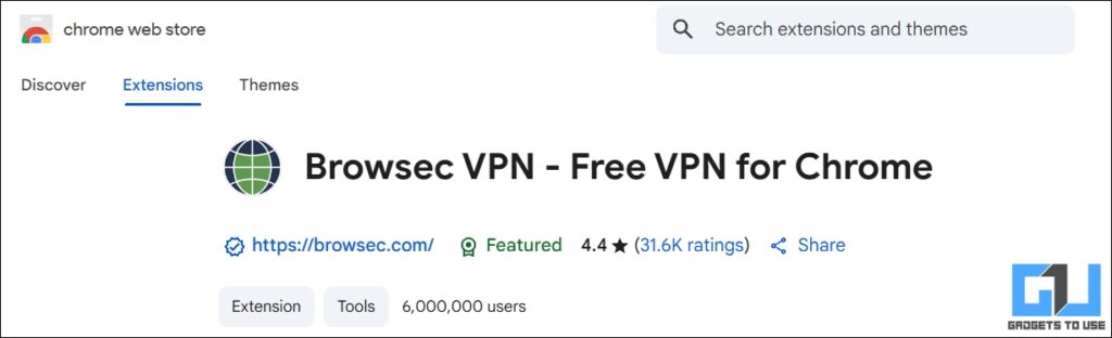 Browsec VPN