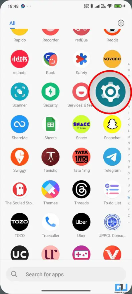Set icons