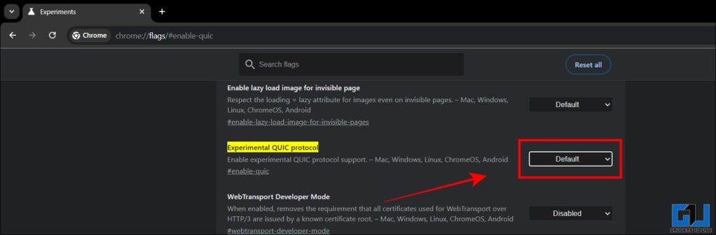 Fix ChatGPT Stop Working After Switching Tabs QUIC protocol chrome flag