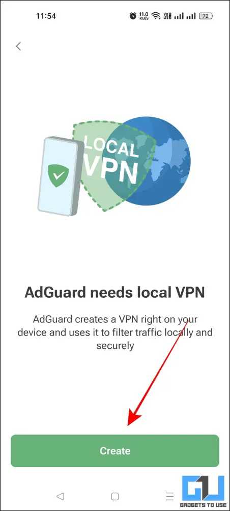enable adguard vpn