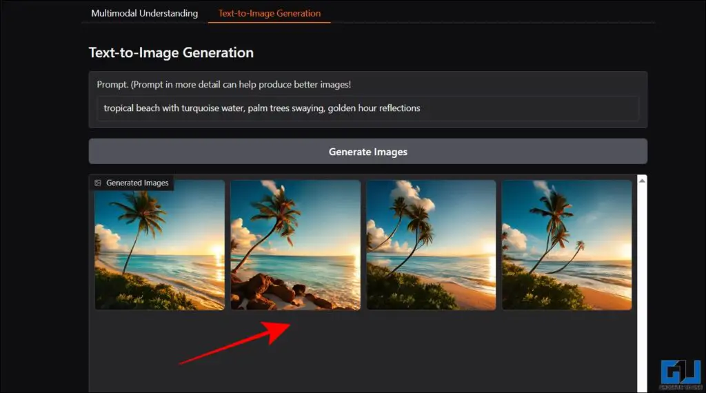 Generate images using DeepSeek on hugging face