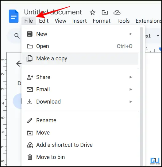 File Option