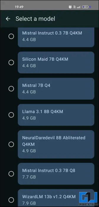 LLMs supported in Private AI 2