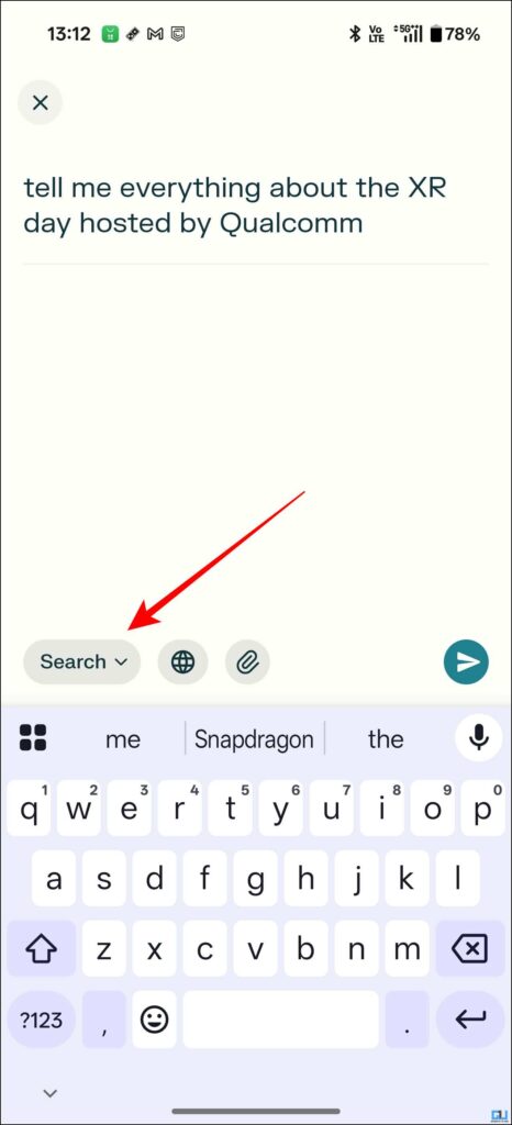 Search Icon in App