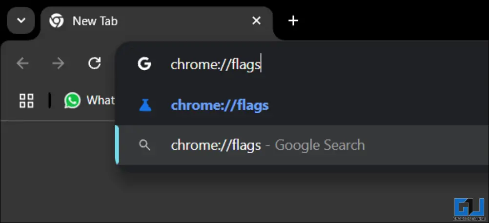 open Chrome Flags
