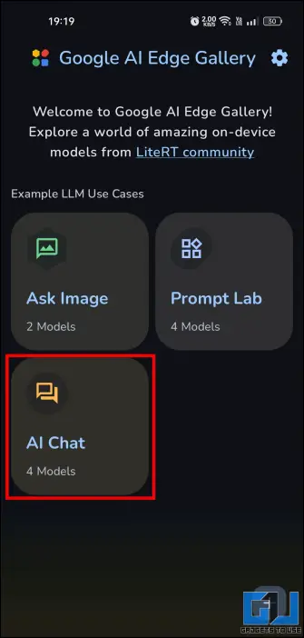 select Chat
