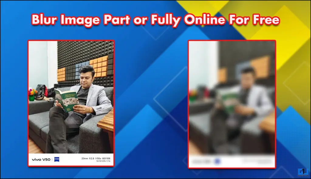 Blur Image Part or Fully Online For Free