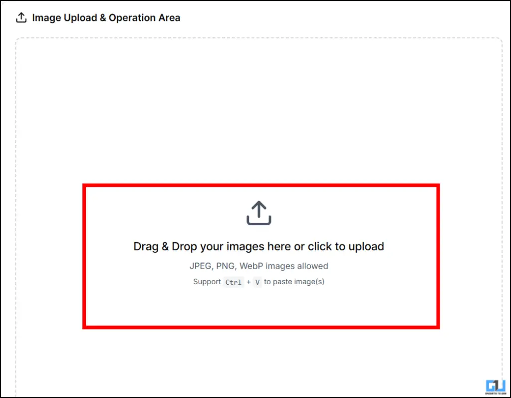 Blurimage.net upload icon