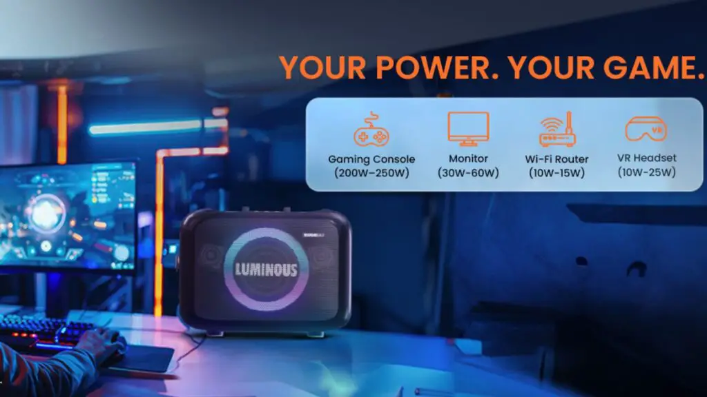 Luminous Edge Go 1500 gaming