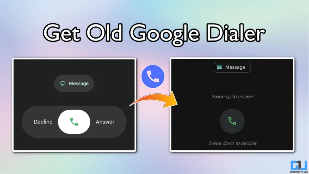 Old Google Dialer