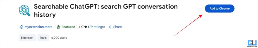 install Searchable ChatGPT extension