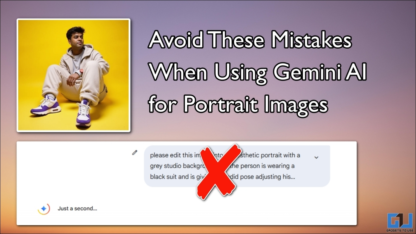 Avoid These Mistakes When Using Gemini AI for Portrait Images