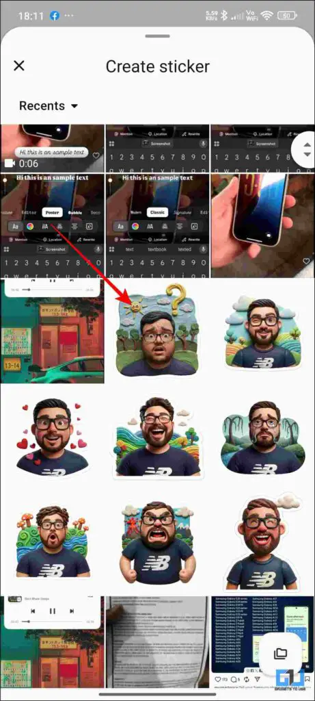 Choose image