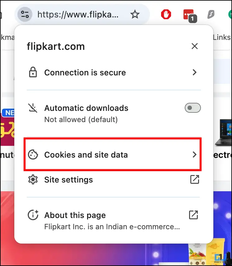 Cookies and data