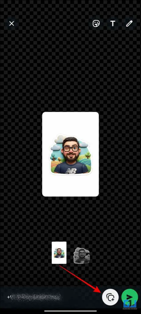 Create sticker pack icon