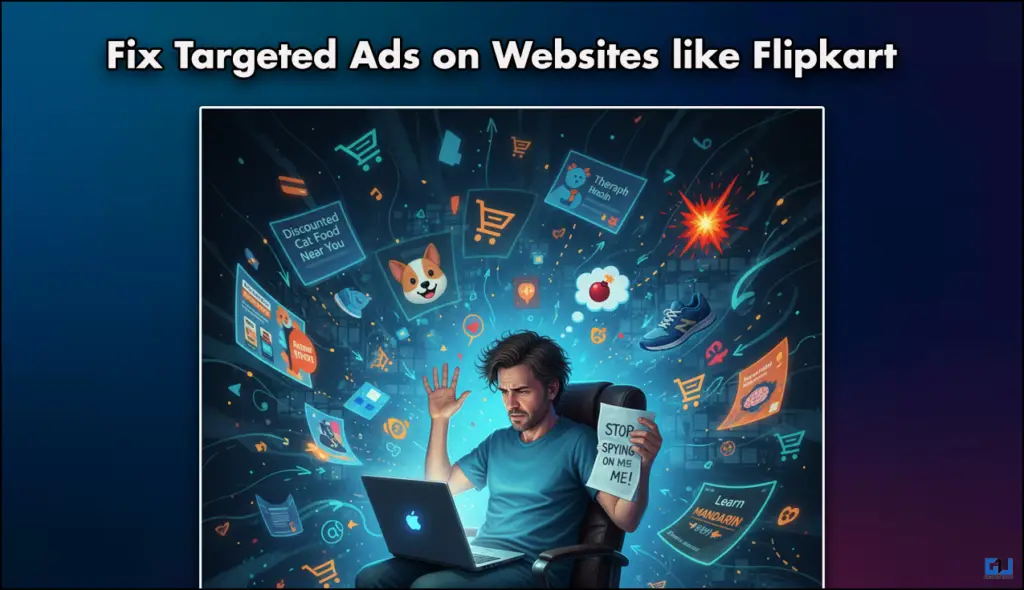 Fix targeted ads on Flipkart